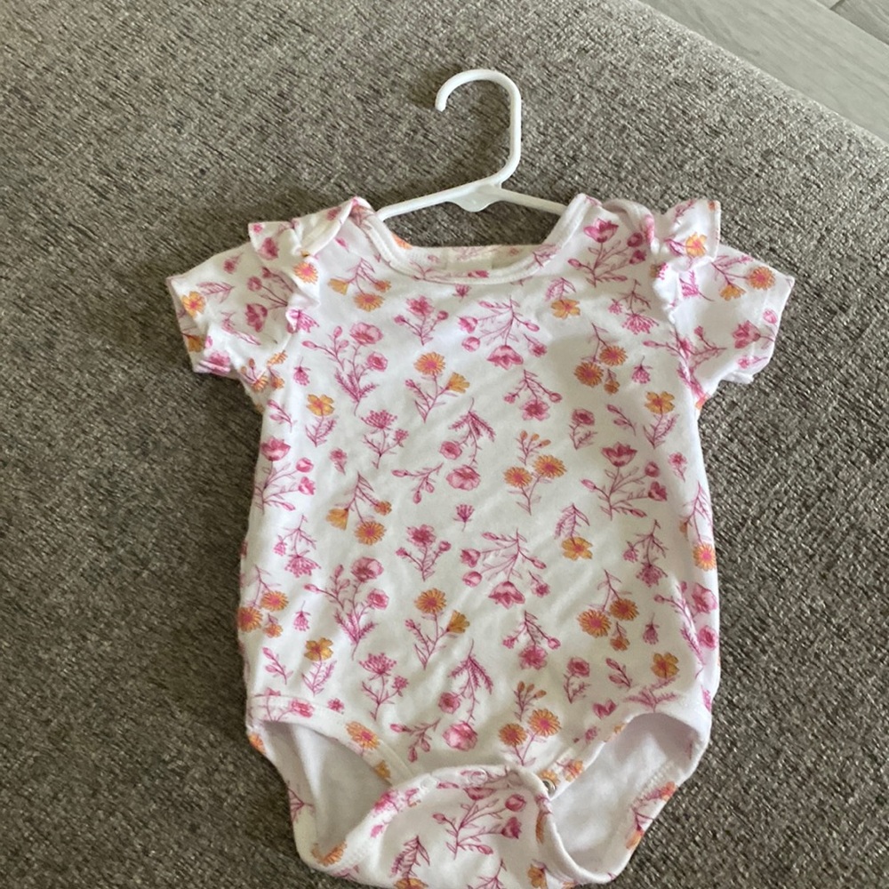 Floral onesie